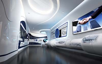 展廳設(shè)計(jì)要不要重新設(shè)計(jì)企業(yè)VI