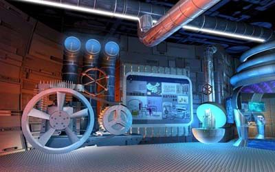 為什么工業(yè)展廳設(shè)計(jì)要充滿金屬感